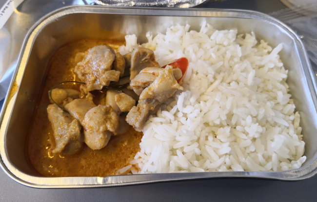 ノックスクートの機内食