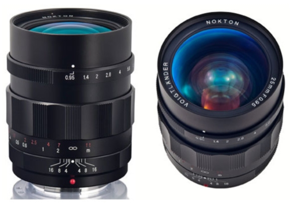 コシナのマイクロフォーサーズ用レンズ　フォクトレンダー NOKTON 25mm F0.95