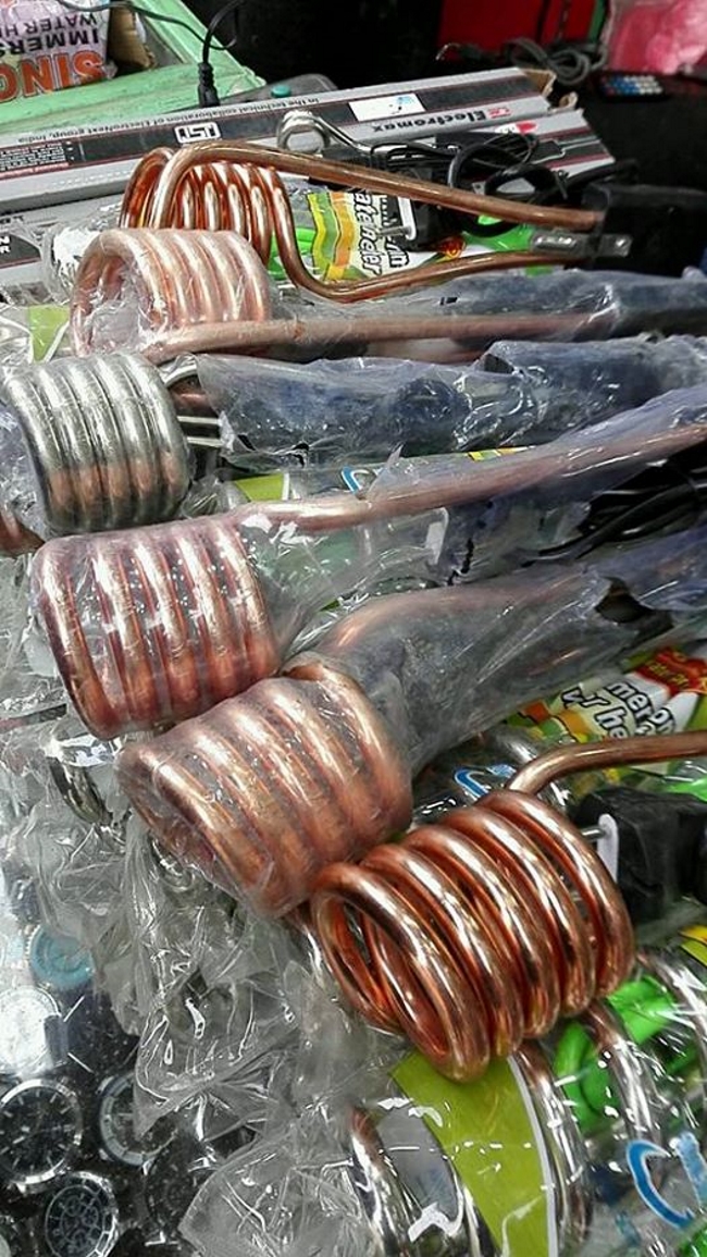 コイル式電熱ヒーター