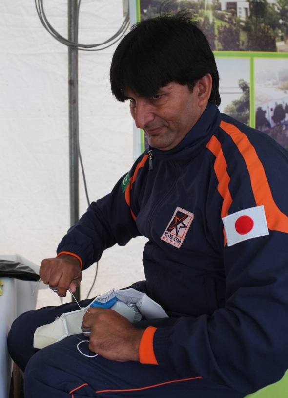 サッカーボール　Made in Pakistan