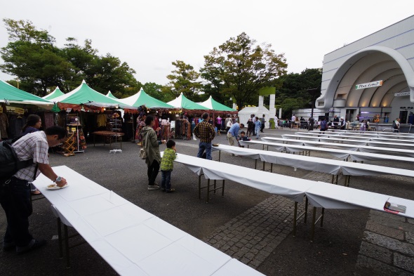 ナマステ・インディア2014 閑散とした会場