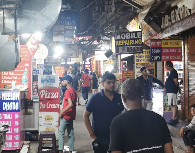 駅前宿と界隈での夕飯