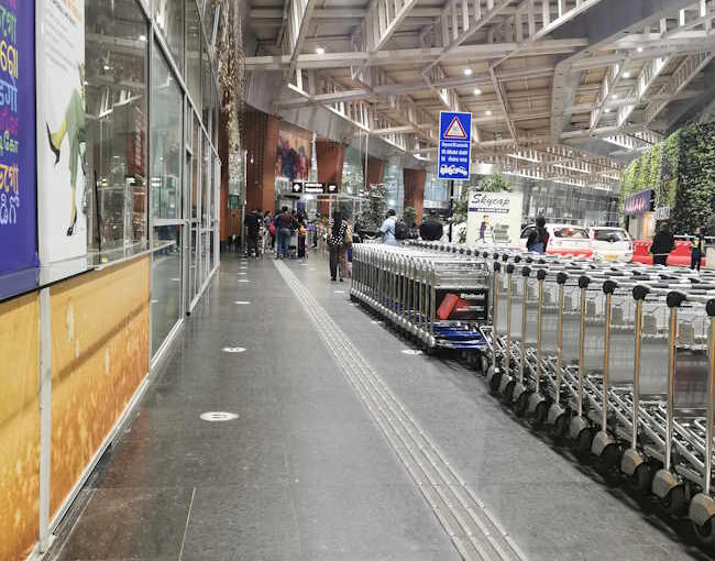 モダンなマンガロール空港とCISF