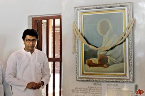 ラージ・タークレー ヒンディーで答える1