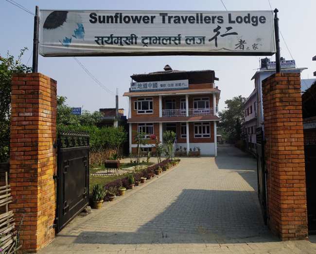 ルンビニーの華人宿